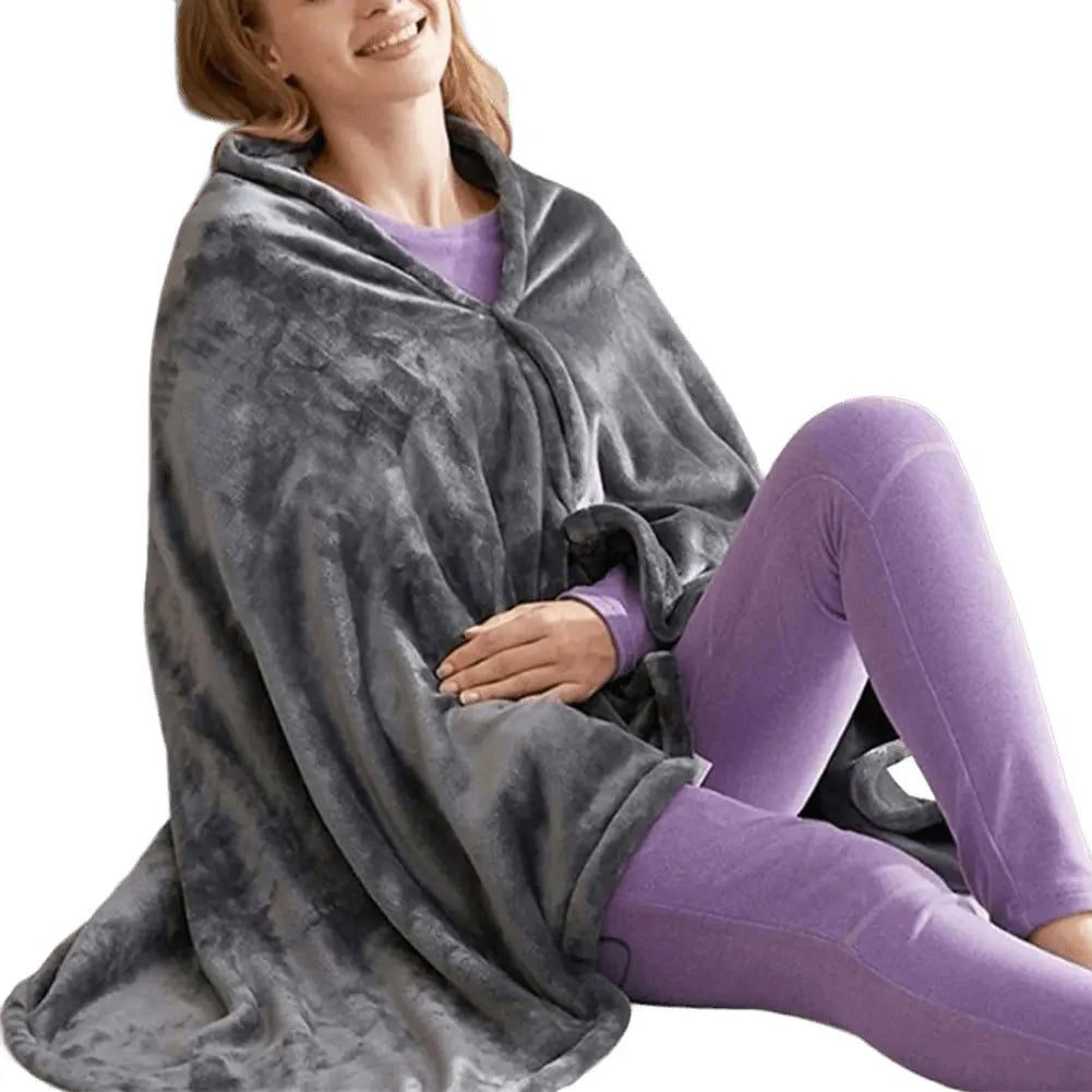 USB Electric Wearable Heated Blanket
